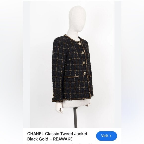 Vintage Lurex Stretch Knit Waist Jacket - Picture 10 of 10